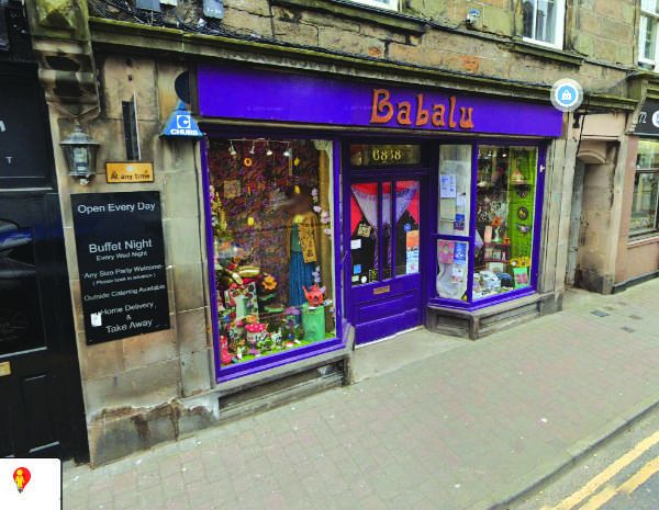 Babalu shopfront, 68 High Street, Forres